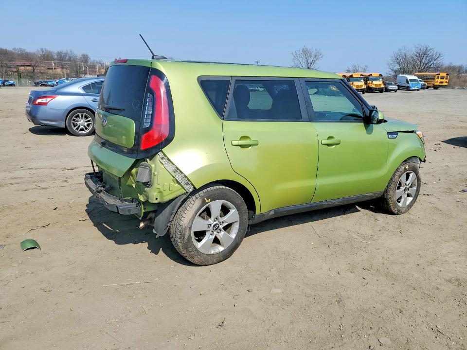 2019 Kia Soul VIN KNDJN2A21K7917024 COPART salvage auction — FRONT END, Md - Cert Of Salvage > 75% Damage, sold $125 on 2026-07-23 (photo 3)