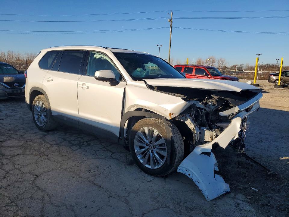 2024 Toyota VIN 5TDAAAB54RS019211 COPART salvage auction — FRONT END, In - Cert Of Title-Salvage Title, sold $16,100 on 2026-07-17 (photo 4)