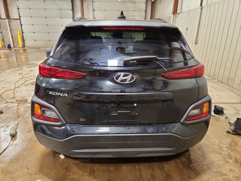 2019 Hyundai Kona VIN KM8K22AA3KU384529 COPART salvage auction — FRONT END, Tx - Salvage Vehicle Title, sold $1,400 on 2026-07-07 (photo 6)