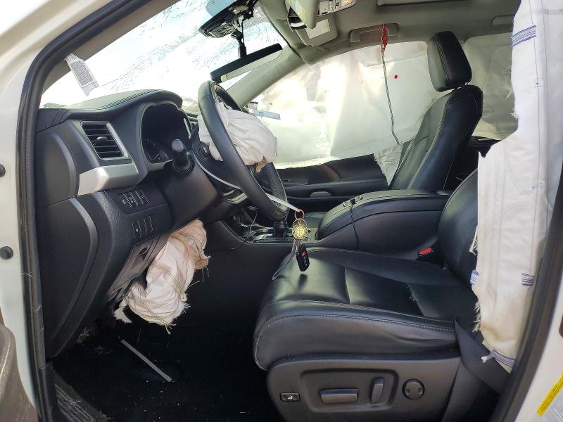 2019 Toyota Highlander VIN 5TDKZRFH8KS312079 COPART salvage auction — FRONT END, Nj - Cert Of Title-Salvage, sold $6,700 on 2026-08-01 (photo 7)