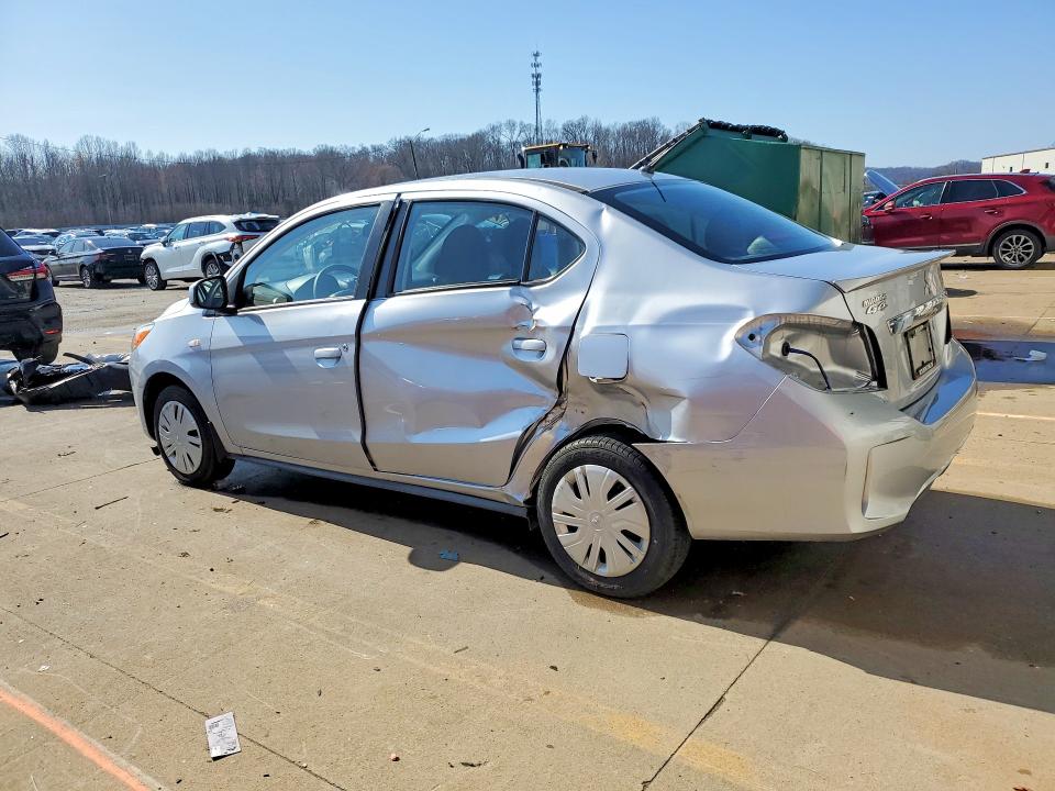 2023 Mitsubishi Mirage VIN ML32FUFJ5PHF04429 COPART salvage auction — SIDE, Ky - Cert Of Title-Salvage, sold $2,750 on 2026-07-09 (photo 2)