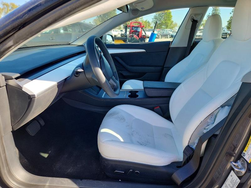 2023 Tesla Model 3 VIN 5YJ3E1EA1PF701227 COPART salvage auction — FRONT END, Salvage Title, sold $4,000 on 2026-07-09 (photo 7)