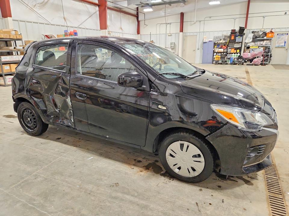 2024 Mitsubishi Mirage VIN ML32AUHJ2RH003509 COPART salvage auction — REAR END, Wv - Salvage Certificate, sold $1,050 on 2026-07-07 (photo 4)