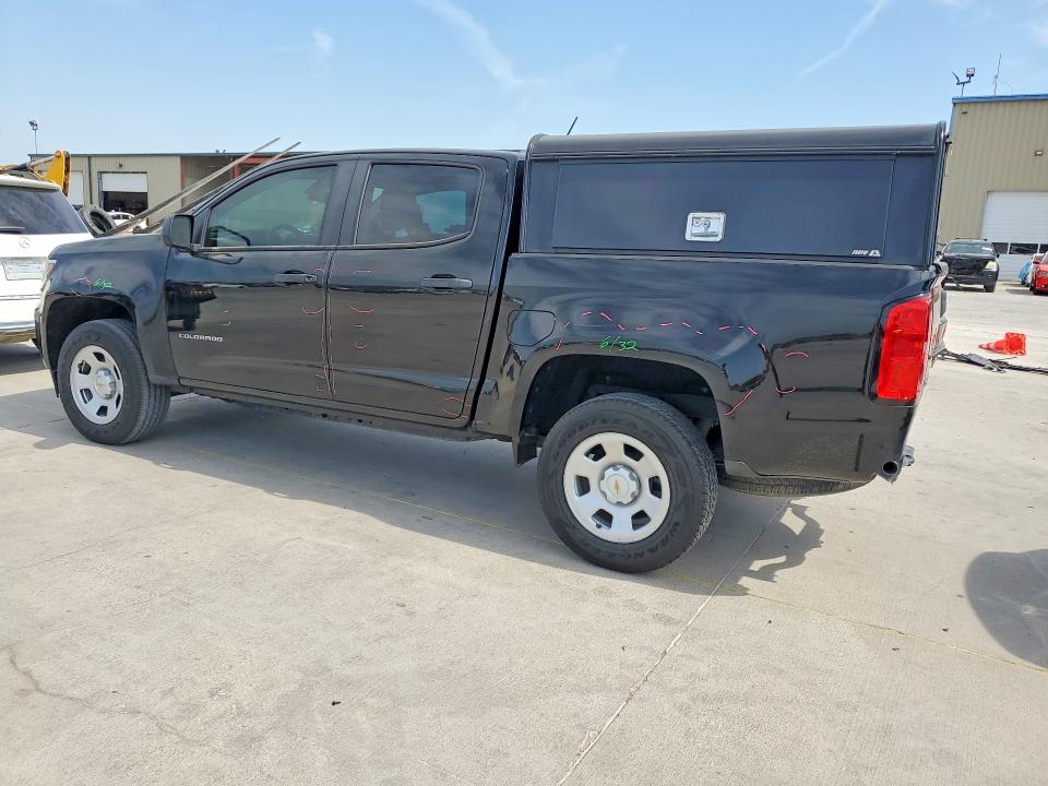 2021 Chevrolet Colorado VIN 1GCGSBEN5M1282595 COPART salvage auction — FRONT END, Salvage Title, sold $7,300 on 2026-07-09 (photo 2)