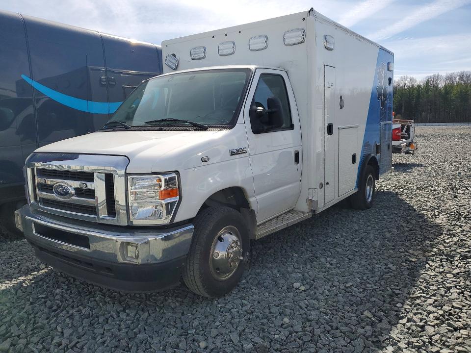 2022 Ford Econoline VIN 1FDWE3FN2NDC22003 — COPART salvage auction photo