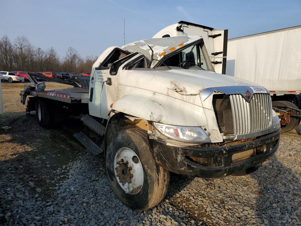 2019 International VIN 1HTMMMML7KH773007 COPART salvage auction — ROLLOVER, Pa - Certificate Of Salvage, sold $2,900 on 2026-07-09 (photo 4)