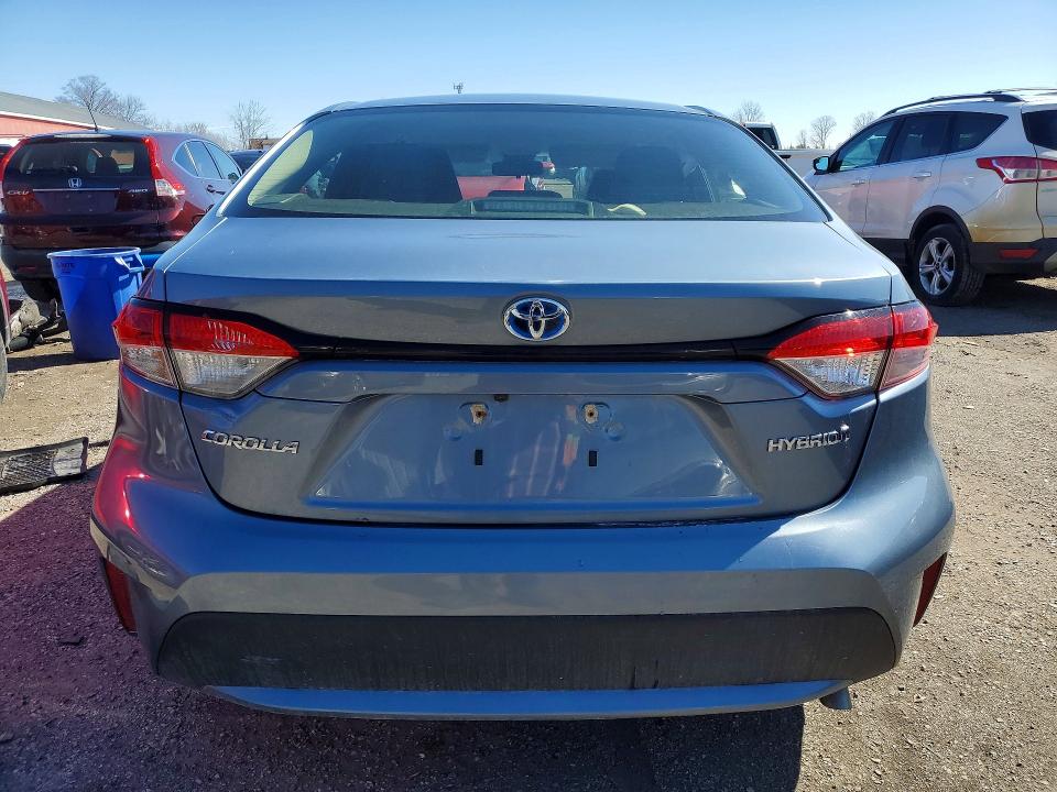 2020 Toyota Corolla VIN JTDBBRBE5LJ025538 COPART salvage auction — UNDERCARRIAGE, On - Permit No Brand - Unfit, sold $4,600 on 2026-07-09 (photo 6)