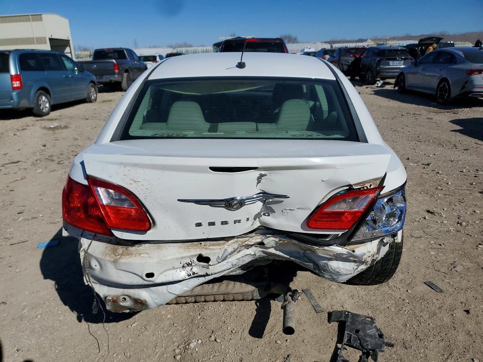 2010 Chrysler Sebring VIN 1C3CC4FB3AN217748 COPART salvage auction — REAR END, Ks - Cert Of Title-Salvage, sold $475 on 2026-07-09 (photo 6)