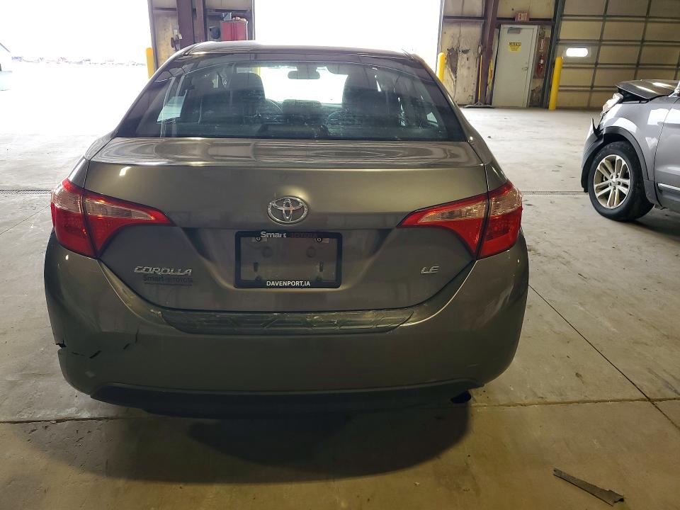 2018 Toyota Corolla VIN 5YFBURHE3JP778480 COPART salvage auction — FRONT END, ID - SALVAGE CERTIFICATE OF TITLE, sold $3,300 on 2026-07-22 (photo 6)