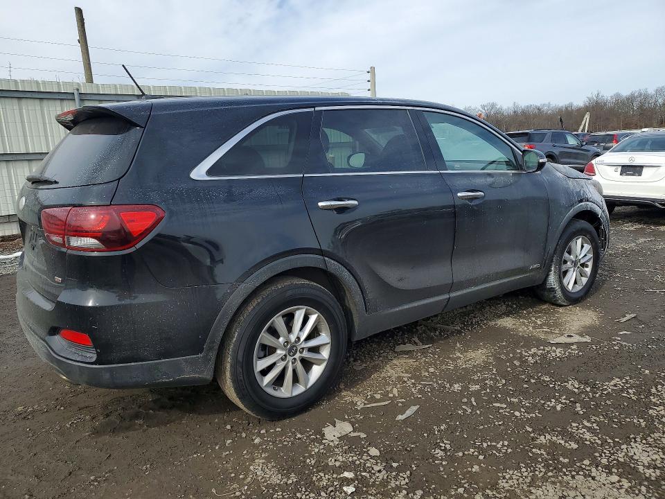 2019 Kia Sorento VIN 5XYPGDA36KG456026 COPART salvage auction — BURN, Id - Salvage Certificate Of Title, sold $1,100 on 2026-07-28 (photo 3)