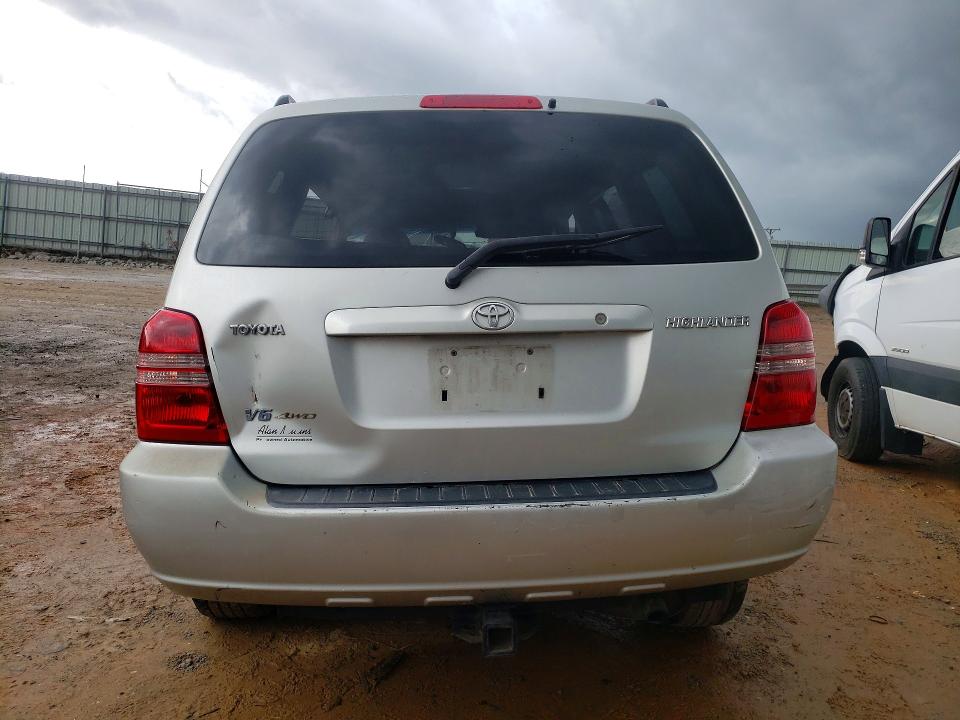 2003 Toyota Highlander VIN JTEHF21A730119796 COPART salvage auction — ALL OVER, Va - Cert Of Title - Salvage, sold $300 on 2026-07-31 (photo 6)