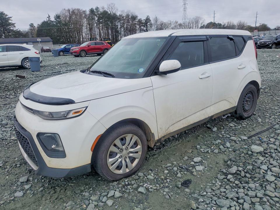 2022 Kia Soul VIN KNDJ23AUXN7173590 COPART salvage auction — FRONT END, Nc - Dealer Only Clean Title, sold $4,500 on 2026-07-15 (photo 1)
