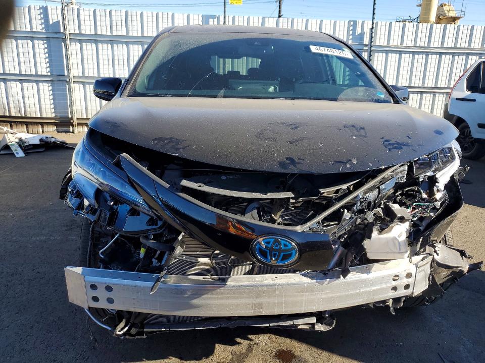 2025 Toyota Sienna VIN 5TDCSKFCXSS212666 COPART salvage auction — FRONT END, Ca - Salvage Certificate, sold $15,100 on 2026-07-15 (photo 5)