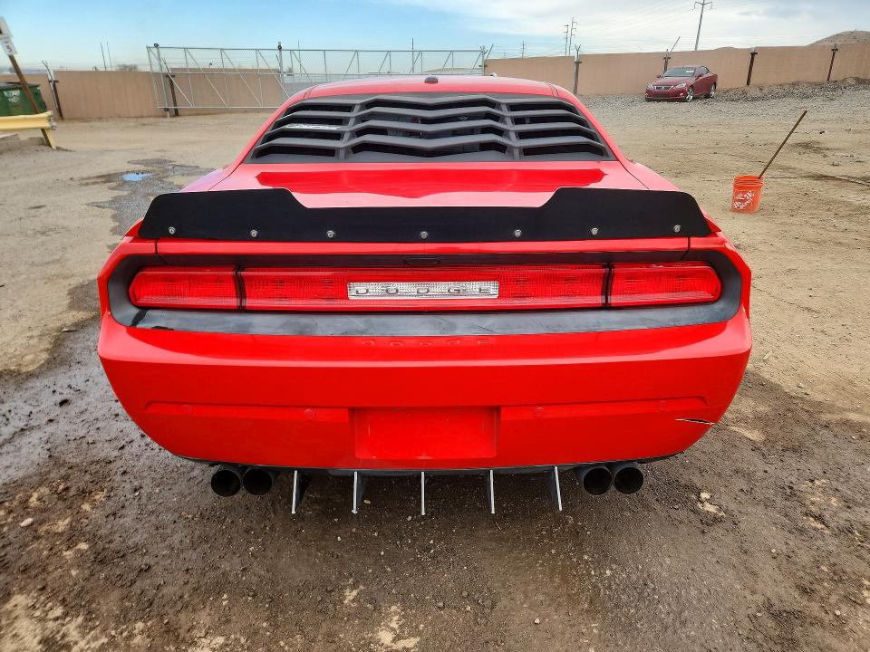2014 Dodge Challenger VIN 2C3CDYBT8EH186370 COPART salvage auction — FRONT END, Nm - Cert Of Title-Salvage, sold $875 on 2026-07-30 (photo 6)