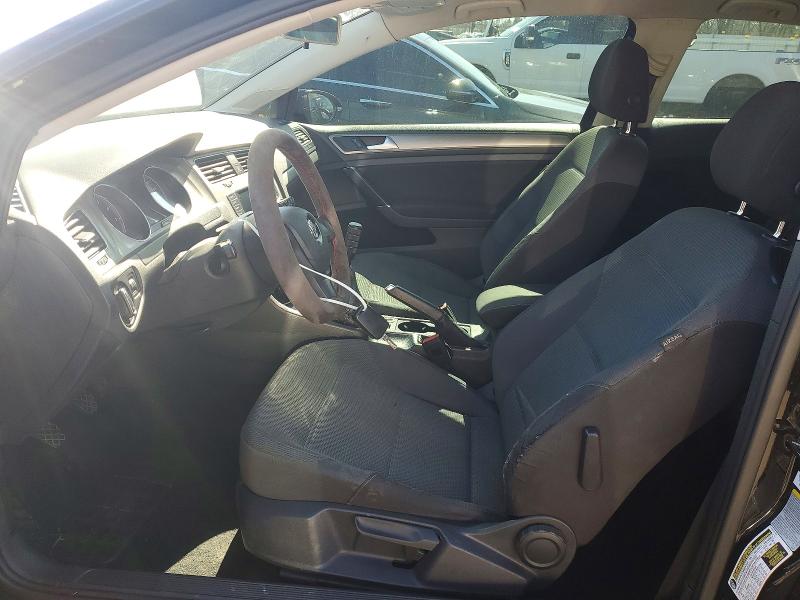 2015 Volkswagen Golf VIN 3VW817AU8FM023510 COPART salvage auction — MECHANICAL, Or - Certificate Of Title, sold $1,800 on 2026-07-08 (photo 7)