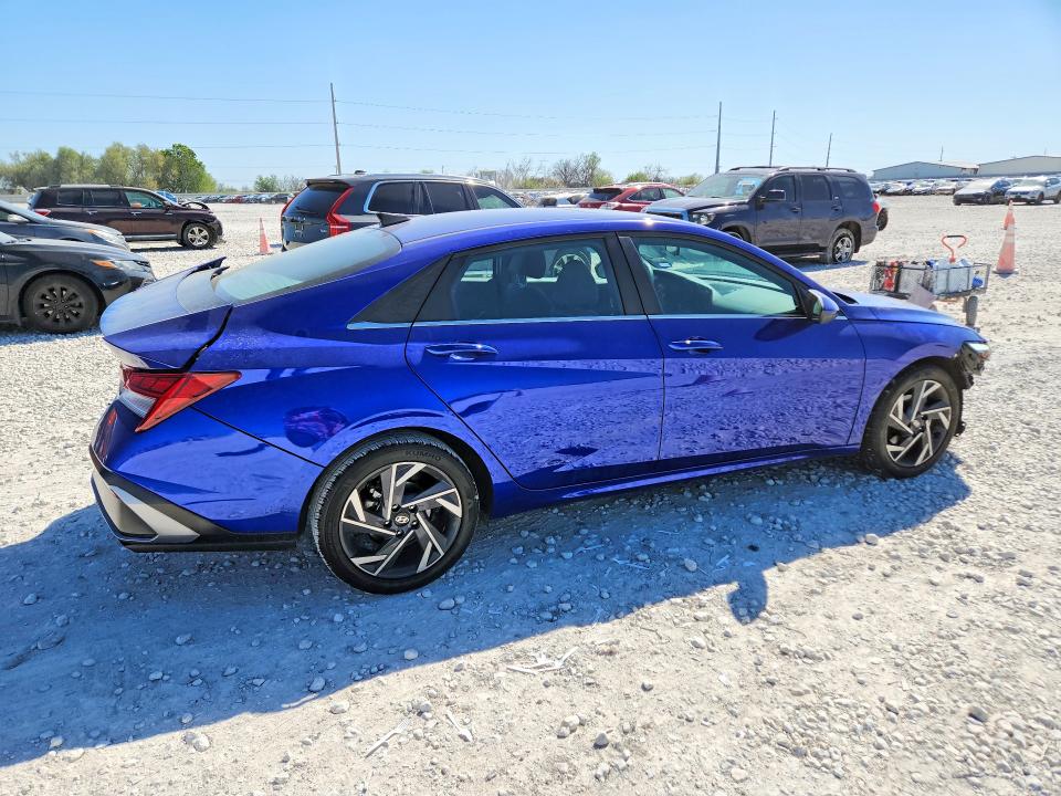 2024 Hyundai Elantra VIN KMHLS4DG8RU820527 COPART salvage auction — FRONT END, Salvage Title, sold $4,350 on 2026-07-23 (photo 3)