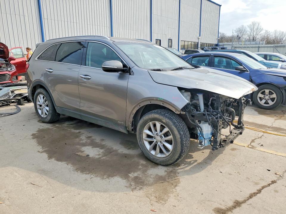 2018 Kia Sorento VIN 5XYPGDA39JG415212 COPART salvage auction — FRONT END, Ky - Certificate Of Title, sold $1,300 on 2026-07-29 (photo 4)