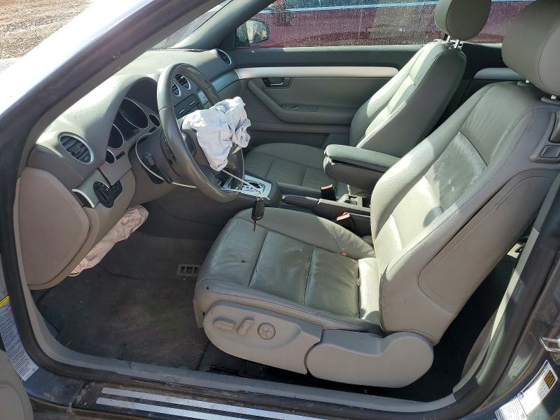 2009 Audi A4 VIN WAUDF48H69K007969 COPART salvage auction — FRONT END, Mn - Cert Of Title-Prior Salvage, sold $300 on 2026-07-28 (photo 7)