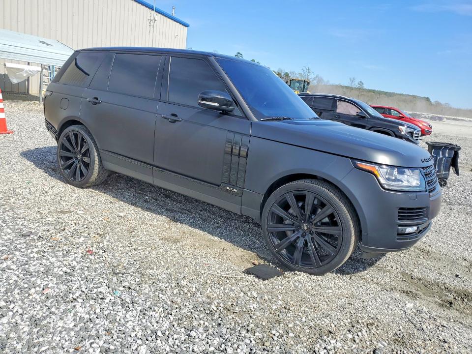 2015 Land rover RANGE ROVER VIN SALGS3TF0FA199881 COPART salvage auction — REAR END, SC - CERT OF TITLE-SALVAGE, sold $11,200 on 2026-07-27 (photo 4)