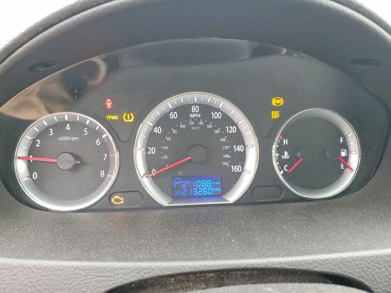 2010 Hyundai Sonata VIN 5NPEU4AC0AH588836 COPART salvage auction — FRONT END, NY - MV907A-PARTS ONLY, sold $475 on 2026-07-09 (photo 9)