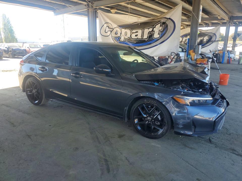 2025 Honda Civic VIN 19XFL2H87SE011434 COPART salvage auction — FRONT END, CA - SALVAGE CERTIFICATE, sold $5,700 on 2026-07-02 (photo 4)