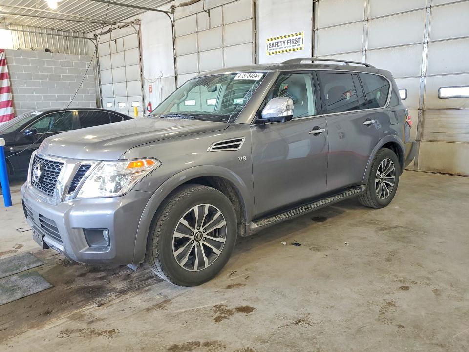 2019 Nissan Armada VIN JN8AY2NC5K9587228 — COPART salvage auction photo