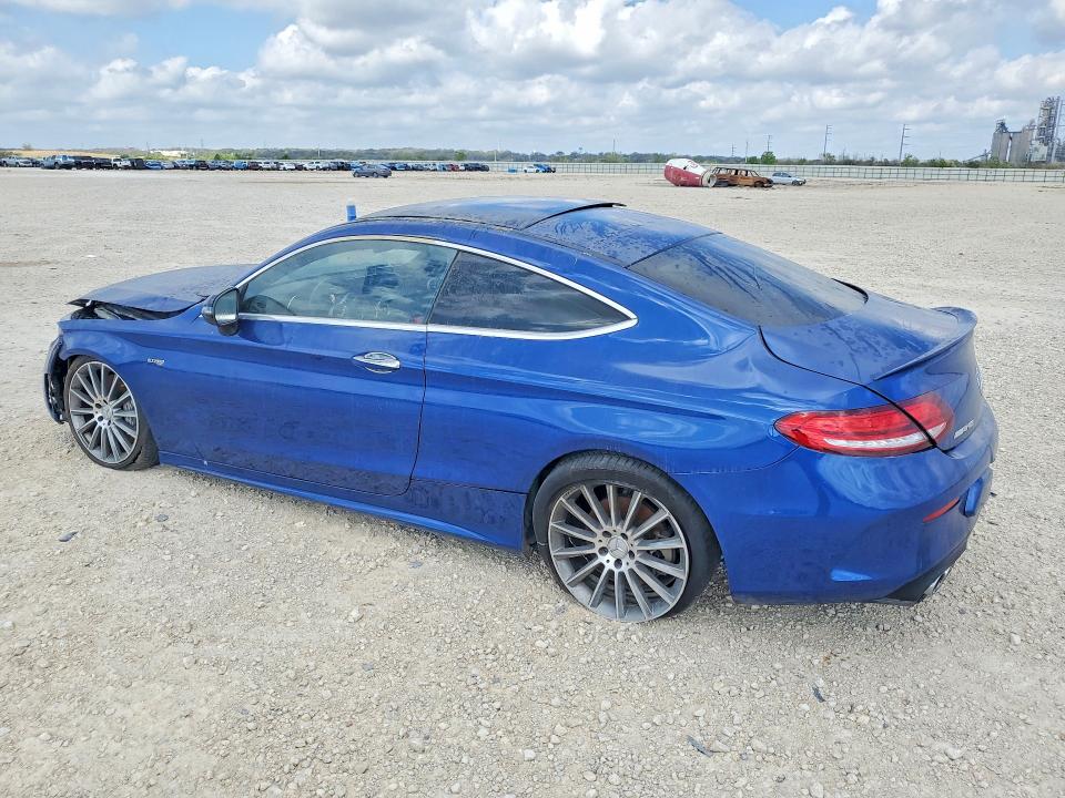 2023 Mercedes-benz C-klasse VIN W1KWJ6EB6PG118047 COPART salvage auction — FRONT END, Tx - Salvage Vehicle Title, sold $16,300 on 2026-07-30 (photo 2)