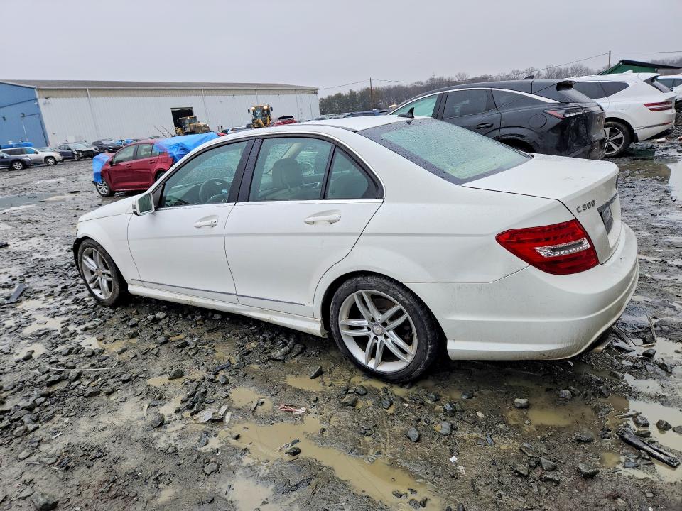 2014 Mercedes-benz C-klasse VIN WDDGF8AB7EA956868 COPART salvage auction — FRONT END, Nj - Cert Of Title-Salvage, sold $1,700 on 2026-08-05 (photo 2)