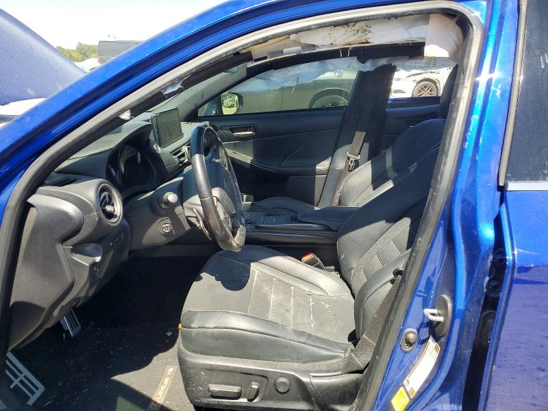 2022 Lexus Is VIN JTHGZ1B29N5048999 COPART salvage auction — ALL OVER, Tx - Salvage Vehicle Title, sold $2,050 on 2026-07-31 (photo 7)