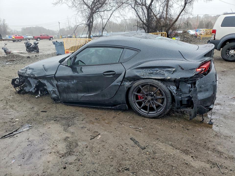2026 Toyota Supra VIN WZ1DB0G05TW074678 COPART salvage auction — FRONT END, MD - CERT OF SALVAGE > 75% DAMAGE, sold $3,150 on 2026-07-28 (photo 2)