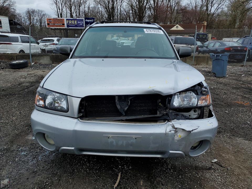 2003 Subaru Forester VIN JF1SG65683H711638 COPART salvage auction — FRONT END, Md - Cert Of Salvage > 75% Damage, sold $125 on 2026-07-23 (photo 5)