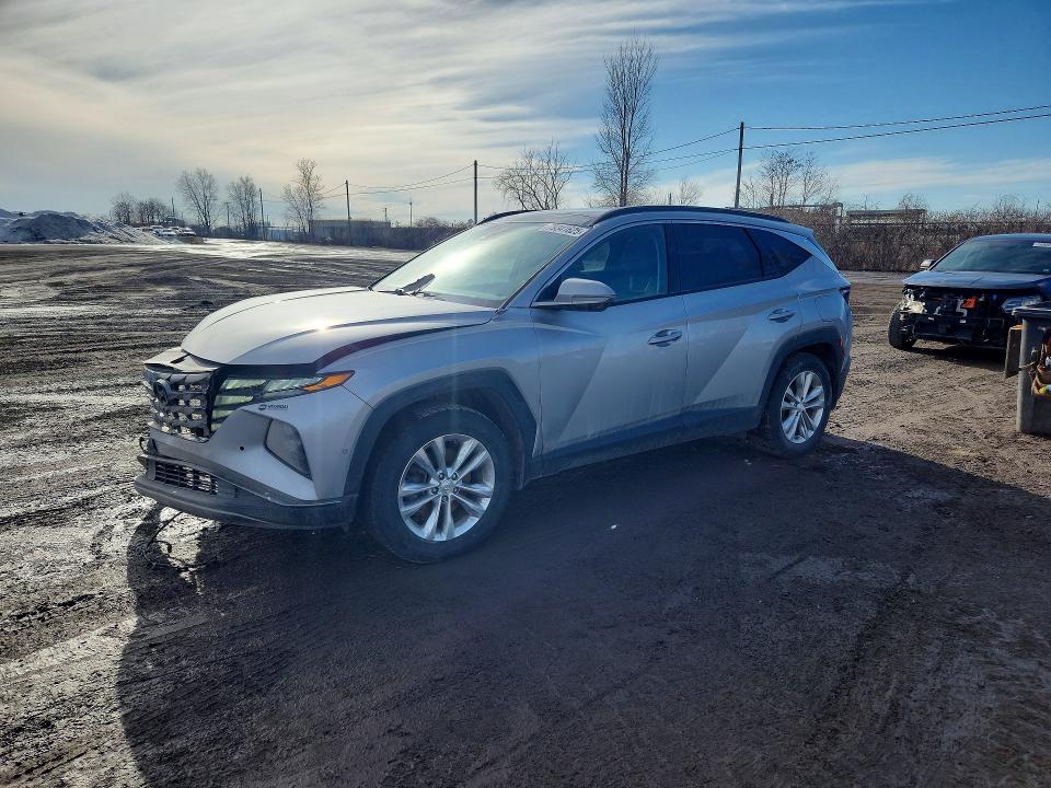 2022 Hyundai Tucson VIN KM8JDDA25NU063459 COPART salvage auction — FRONT END, Qc - Gravement Accidente, sold $5,500 on 2026-07-14 (photo 1)