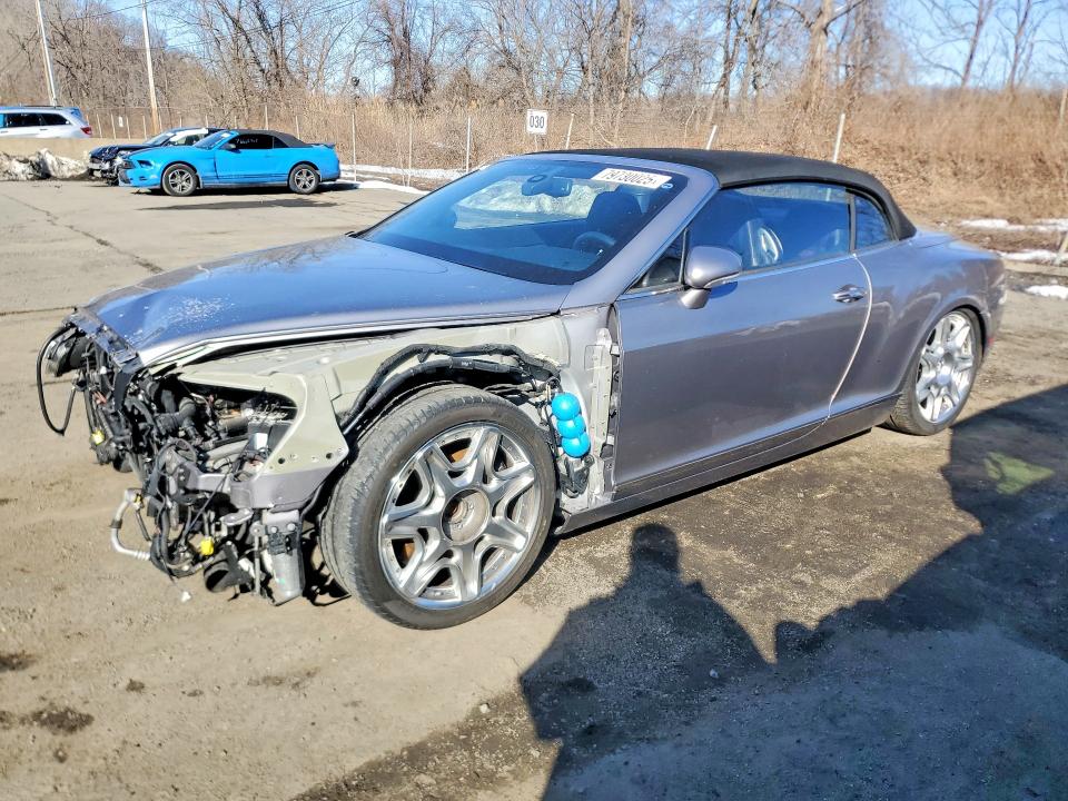 2009 Bentley Continental VIN SCBDR33W59C060640 COPART salvage auction — FRONT END, Nj - Cert Of Title-Salvage, sold $13,800 on 2026-07-08 (photo 1)