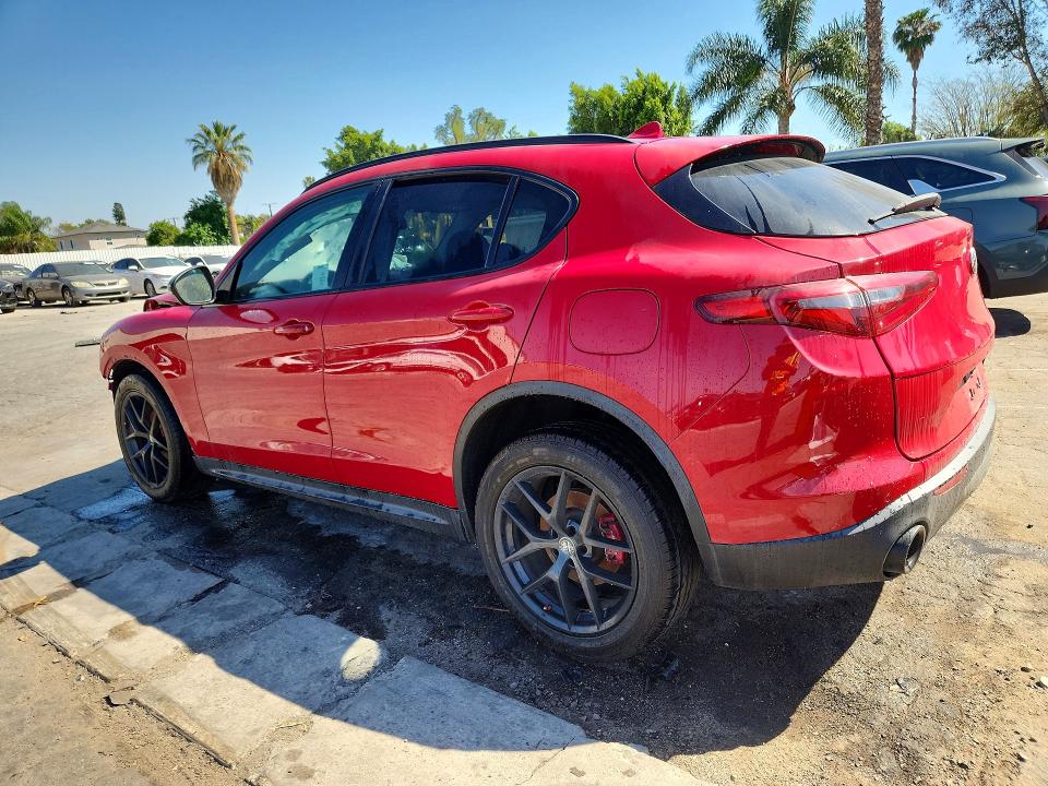 2019 Alfa romeo Stelvio VIN ZASPAJAN8K7C69358 COPART salvage auction — FRONT END, CA - LIEN PAPERS-CLEAN OR AC, sold $1,050 on 2026-07-21 (photo 2)