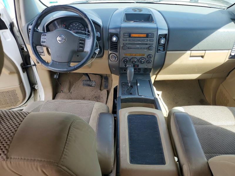 2007 Nissan Armada VIN 5N1BA08C27N702933 COPART salvage auction — FRONT END, Ks - Cert Of Title-Salvage, sold $675 on 2026-07-02 (photo 8)