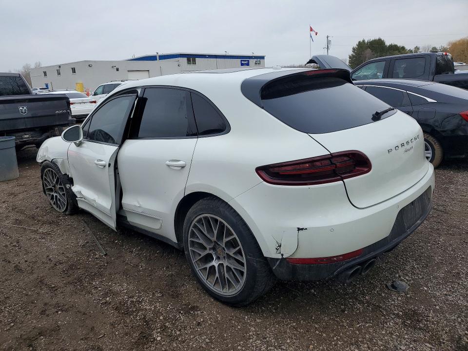 2018 Porsche Macan VIN WP1AA2A54JLB25220 COPART salvage auction — FRONT END, Salvage Title, sold $1,850 on 2026-08-11 (photo 2)