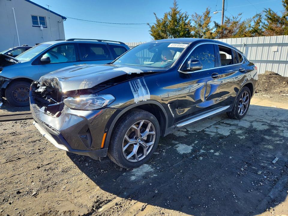 2024 BMW X4 VIN 5UX33DT07R9V93371 COPART salvage auction — FRONT END, Ar - Certificate Of Title, sold $18,500 on 2026-07-20 (photo 1)