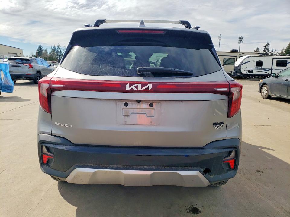 2025 Kia Seltos VIN KNDERCAA5S7687197 COPART salvage auction — FRONT END, Id - Salvage Certificate Of Title, sold $7,200 on 2026-07-13 (photo 6)