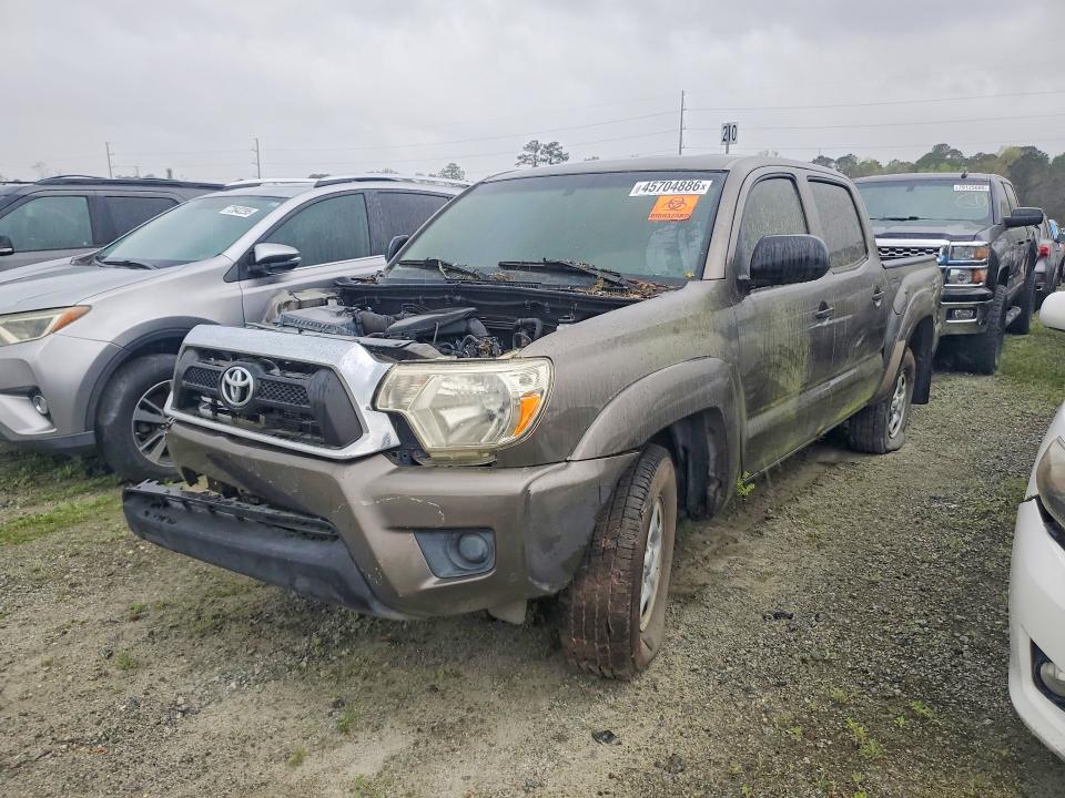 2012 Toyota Tacoma VIN 5TFJX4CN0CX013860 COPART salvage auction — FRONT END, Fl - Certificate Of Title, sold $6,600 on 2026-07-27 (photo 1)