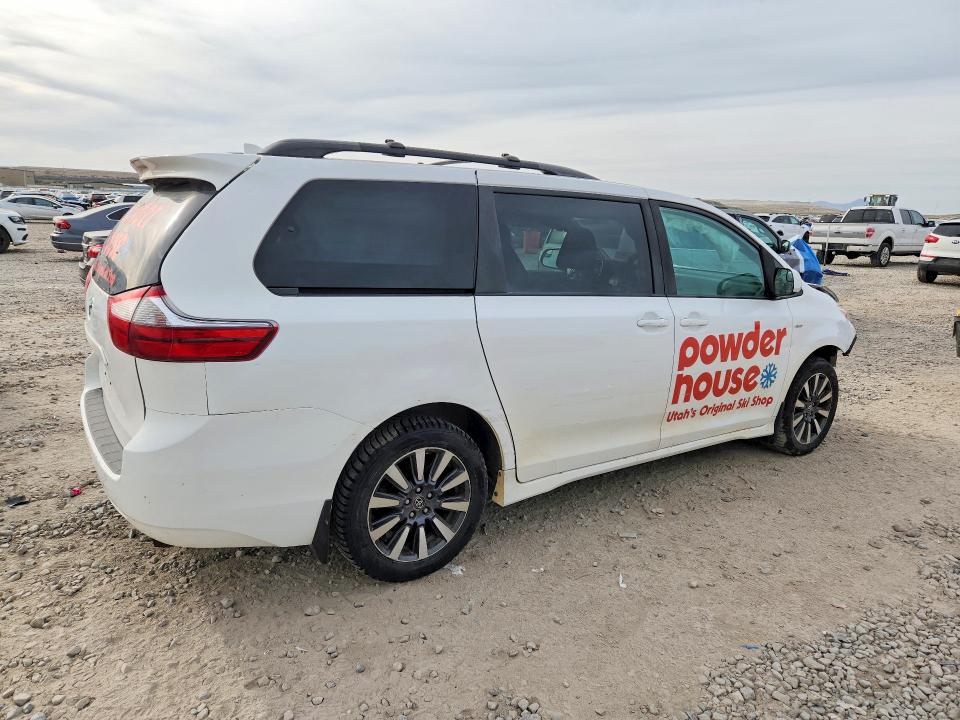 2020 Toyota Sienna VIN 5TDJZ3DC9LS241041 COPART salvage auction — FRONT END, Ut - Salvage Certificate, sold $4,950 on 2026-07-31 (photo 3)