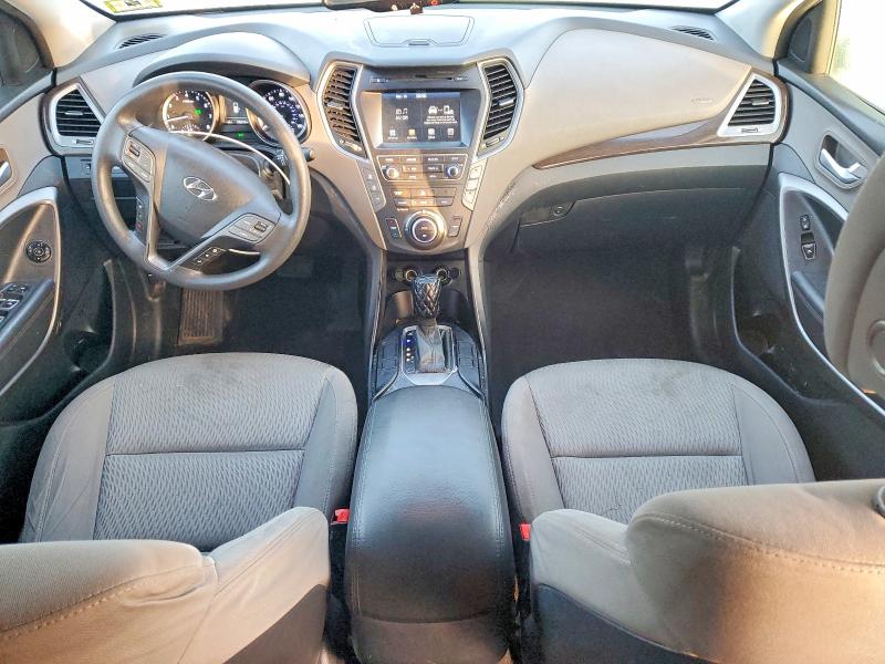 2016 Hyundai Santa fe VIN KM8SMDHF1HU175483 COPART salvage auction — REAR END, Id - Salvage Certificate Of Title, sold $2,350 on 2026-07-08 (photo 8)