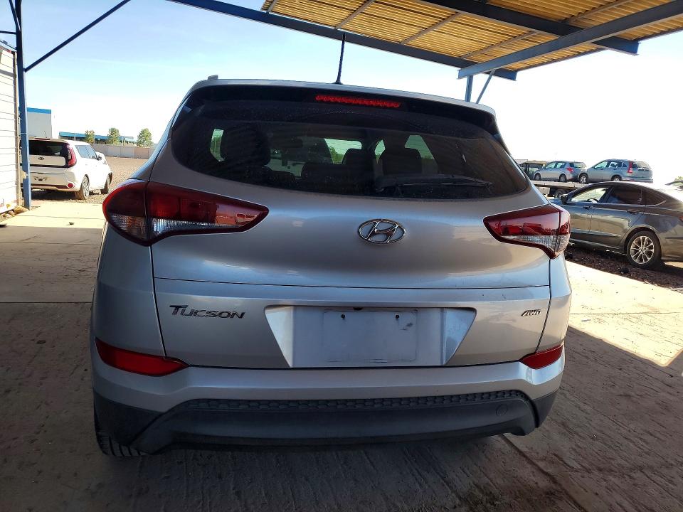 2017 Hyundai Tucson VIN KM8J3CA43HU546645 COPART salvage auction — FRONT END, Id - Salvage Certificate Of Title, sold $2,950 on 2026-07-07 (photo 6)
