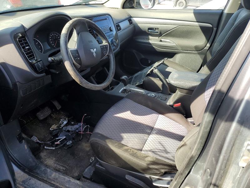 2015 Mitsubishi Outlander VIN JA4AZ2A35FZ600607 COPART salvage auction — FRONT END, Qc - Gravement Accidente, sold $1,250 on 2026-07-07 (photo 7)