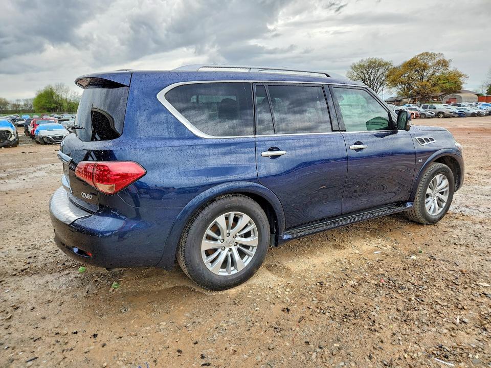 2017 Infiniti Qx80 VIN JN8AZ2NF6H9643435 COPART salvage auction — MINOR DENT/SCRATCHES, Al - Certificate Of Title (P), sold $3,400 on 2026-07-07 (photo 3)