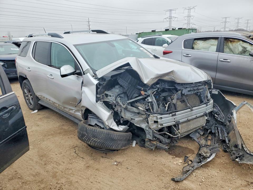 2017 Gmc Acadia VIN 1GKKNMLS2HZ284676 COPART salvage auction — FRONT END, Il - Salvage Certificate, sold $1,650 on 2026-07-21 (photo 4)