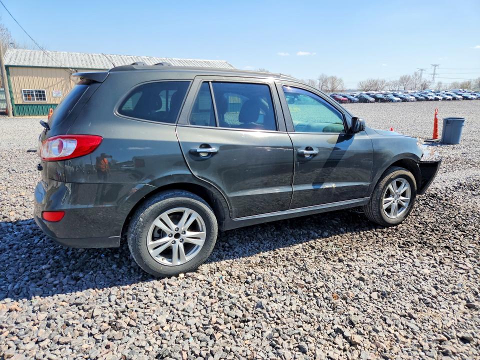 2011 Hyundai Santa fe VIN 5XYZK4AG3BG073283 COPART salvage auction — FRONT END, Il - Salvage Certificate, sold $1,050 on 2026-07-06 (photo 3)