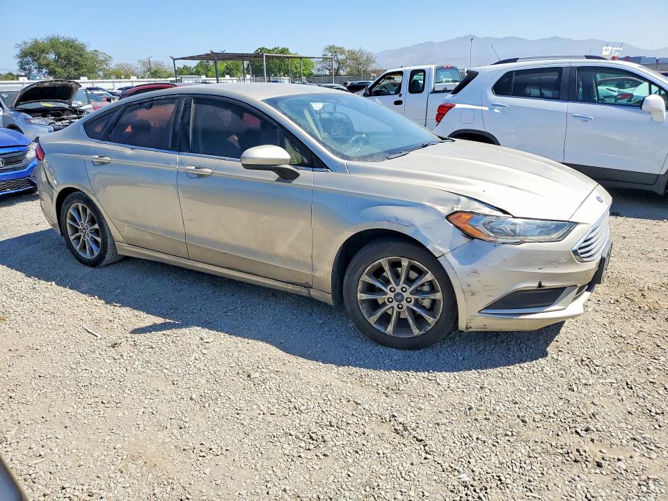 2017 Ford Fusion VIN 3FA6P0HDXHR293565 COPART salvage auction — FRONT END, Ca - Dis/Dlr/Exp App For Dup Clean, sold $625 on 2026-07-02 (photo 4)