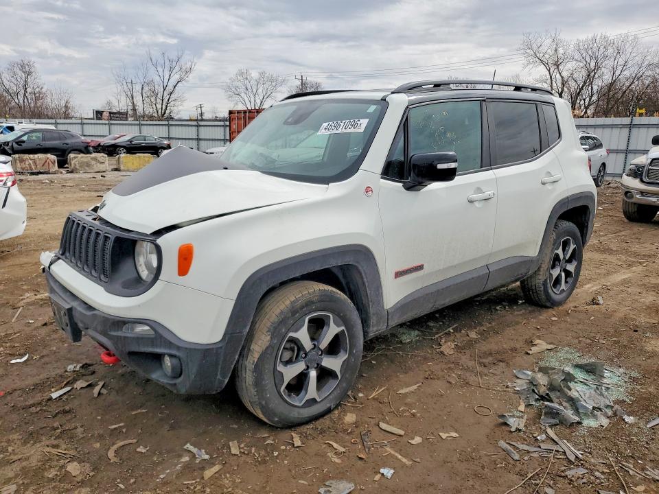 2022 Jeep Renegade VIN ZACNJDC1XNPN79964 COPART salvage auction — FRONT END, IL - SALVAGE CERTIFICATE, sold $2,300 on 2026-07-03 (photo 1)