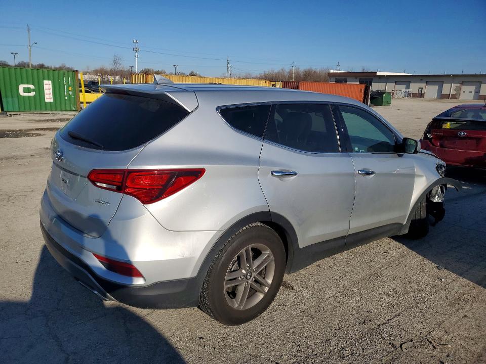 2017 Hyundai Santa fe VIN 5XYZT3LB9HG409374 COPART salvage auction — FRONT END, In - Cert Of Title-Salvage Title, sold $2,350 on 2026-07-28 (photo 3)