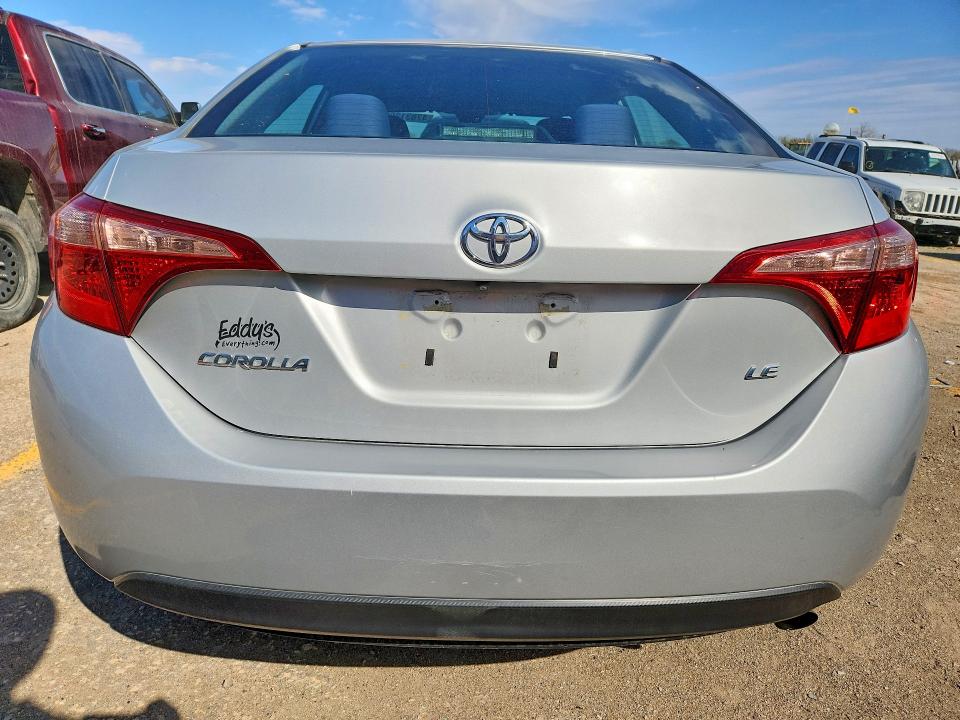 2018 Toyota Corolla VIN 5YFBURHEXJP835144 COPART salvage auction — FRONT END, Ks - Cert Of Title-Salvage, sold $5,800 on 2026-07-08 (photo 6)